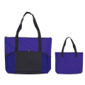 Jumbo Trade Show Tote With Front Pockets