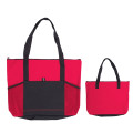 Jumbo Trade Show Tote With Front Pockets