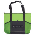 Jumbo Trade Show Tote With Front Pockets