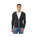 Bella+Canvas® Unisex TriBlend Lightweight Full-Zip Hoodie