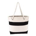 Cotton Resort Tote With Rope Handle