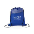 Hexagon Pattern Non-Woven Drawstring Backpack