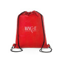 Hexagon Pattern Non-Woven Drawstring Backpack