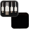 3-In-1 Charging Cable In Square Case