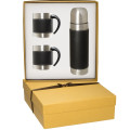Tuscany™ Thermal Bottle And Coffee Cups Gift Set