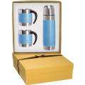 Tuscany™ Thermal Bottle And Coffee Cups Gift Set
