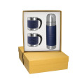 Tuscany™ Thermal Bottle And Coffee Cups Gift Set