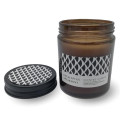 Scented Candle in Glass Jar with Lid