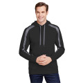 Men's Spartan Tech-Fleece Color Block Hooded Sweatshirt