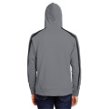 Men's Spartan Tech-Fleece Color Block Hooded Sweatshirt