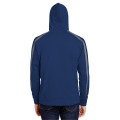Men's Spartan Tech-Fleece Color Block Hooded Sweatshirt