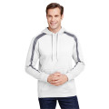 Men's Spartan Tech-Fleece Color Block Hooded Sweatshirt
