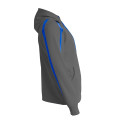 Men's Spartan Tech-Fleece Color Block Hooded Sweatshirt