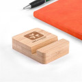 Eco-Friendly Bamboo Mobile Device Holder