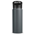 18oz Double-Wall Vacuum Bottle With Sip-Thru Top