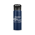18oz Double-Wall Vacuum Bottle With Sip-Thru Top