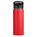 18oz Double-Wall Vacuum Bottle With Sip-Thru Top