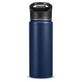 18oz Double-Wall Vacuum Bottle With Sip-Thru Top
