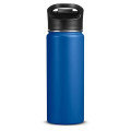 18oz Double-Wall Vacuum Bottle With Sip-Thru Top