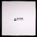 Solid White 22" x 22" Cotton Bandana