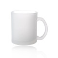 11.5 oz Full Color Frosted Glass Coffee Mug