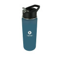 Halcyon® 20 oz. Sports Bottle with Flip Straw Lid, Laser En