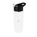 Halcyon® 20 oz. Sports Bottle with Flip Straw Lid, Laser En