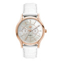 39MM METAL ROSE GOLD CASE, MULTIFUNCTION MVMT, SIL...