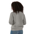 Ladies' Quilted Jersey Sweatshirt