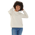 Ladies' Quilted Jersey Sweatshirt