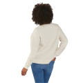 Ladies' Quilted Jersey Sweatshirt