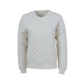 Ladies' Quilted Jersey Sweatshirt