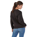 Ladies' Quilted Jersey Sweatshirt