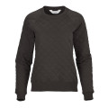 Ladies' Quilted Jersey Sweatshirt