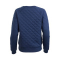Ladies' Quilted Jersey Sweatshirt