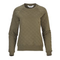 Ladies' Quilted Jersey Sweatshirt