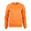 Ladies' Quilted Jersey Sweatshirt