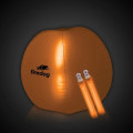 24 Inch Inflatable Beach Ball with 2 - 6 Inch ORANGE Glow St