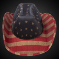 Vintage Patriotic Cowboy Hat