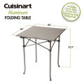 Cuisinart Outdoors® Aluminum Folding Prep Table