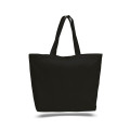 12 Oz. Cotton Canvas Big Tote With Hook and Loop Closure