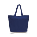 12 Oz. Cotton Canvas Big Tote With Hook and Loop Closure