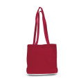 12 Oz. Large Cotton Canvas Messenger Tote Bag