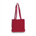 12 Oz. Large Cotton Canvas Messenger Tote Bag