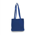12 Oz. Large Cotton Canvas Messenger Tote Bag
