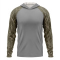 Mossy Oak® Men's. Polyester Interlock Raglan Hooded T-Shirt