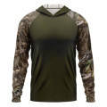 Mossy Oak® Men's. Polyester Interlock Raglan Hooded T-Shirt
