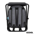 iCOOL® Cape Town 20-Can Capacity Backpack Cooler Chair