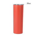 20 Oz. Stainless Double Wall Straight Tumbler