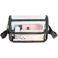 Clear PVC Messenger Bag Crossbody Stadium Approved Purse